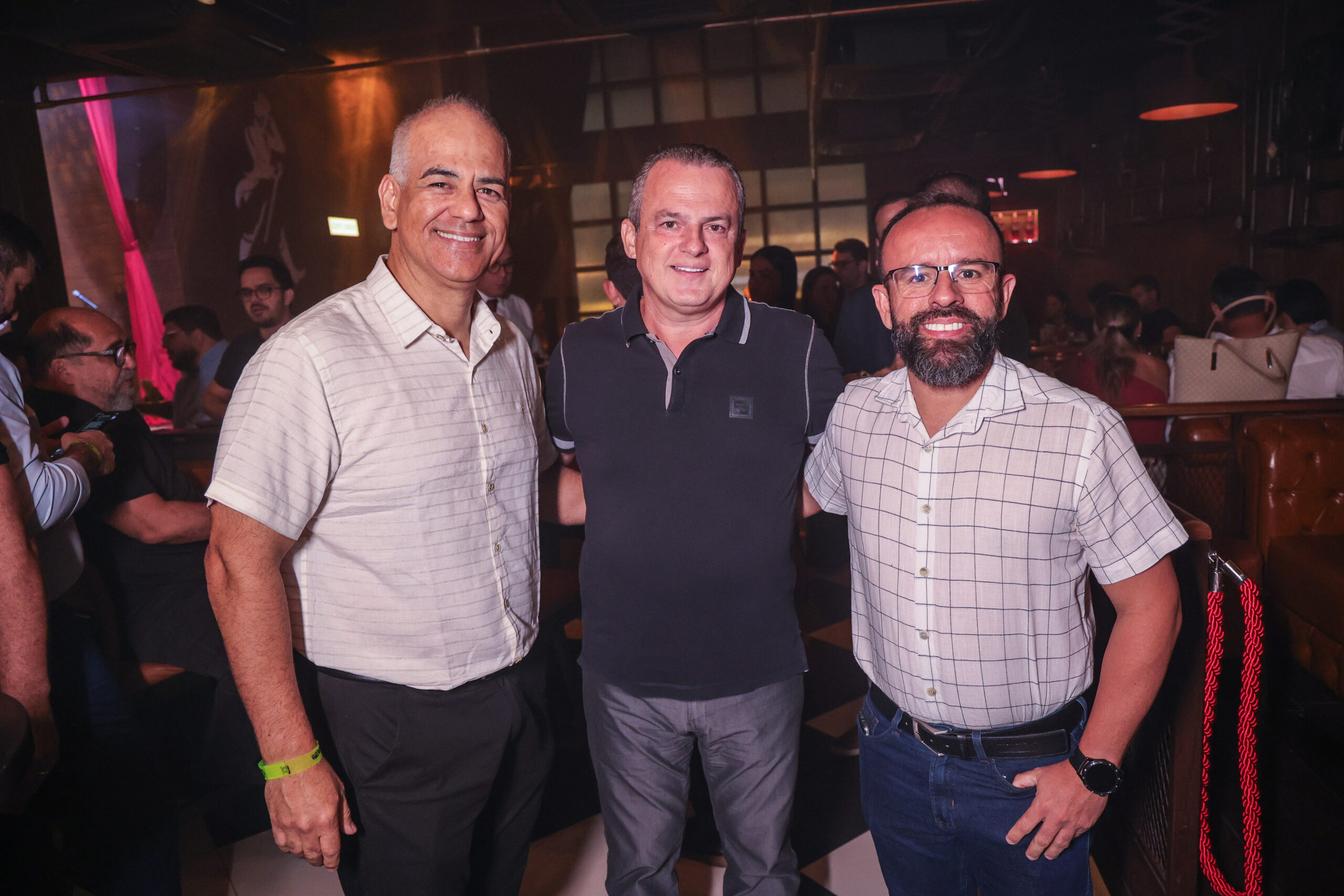 Frederico Frota, Cralos Campos e Wagner Gomes