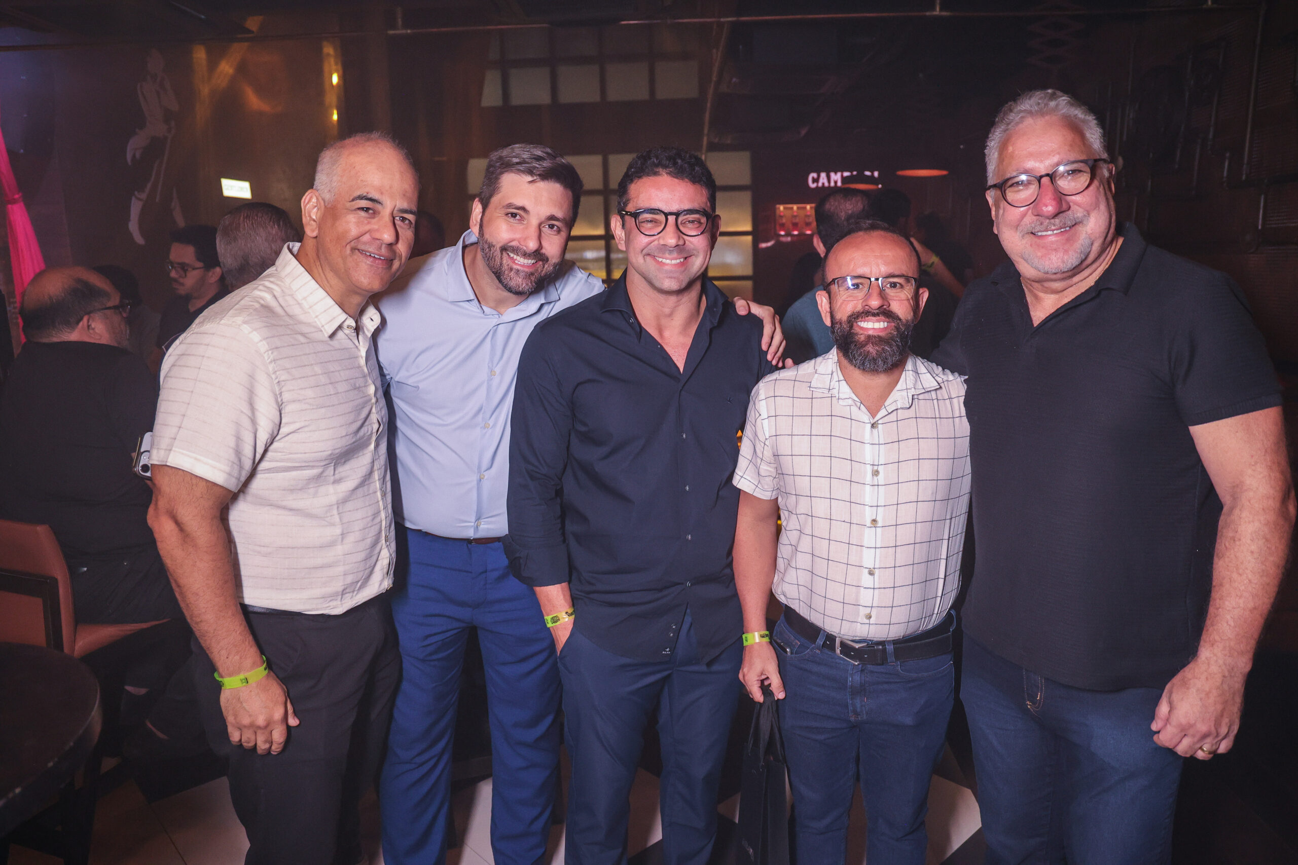 Frederico Frota, Rudy Fernandes, Alberto Cunha, Wagner Gomes e George Melo