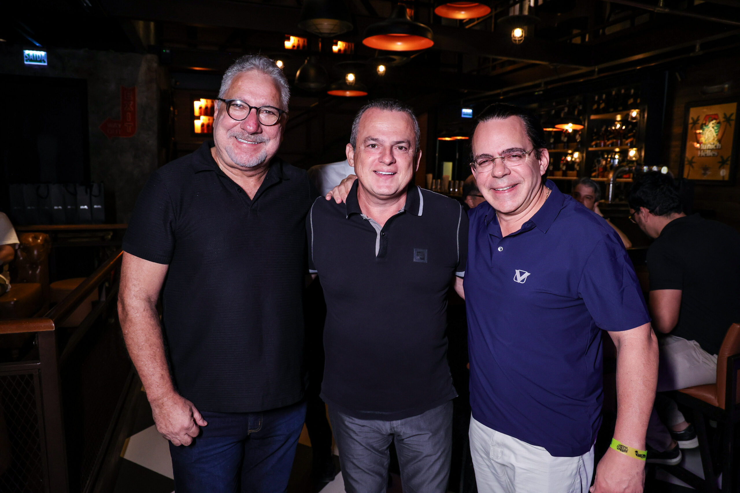 George Melo, Carlos Campos e Alexandre Guilhon