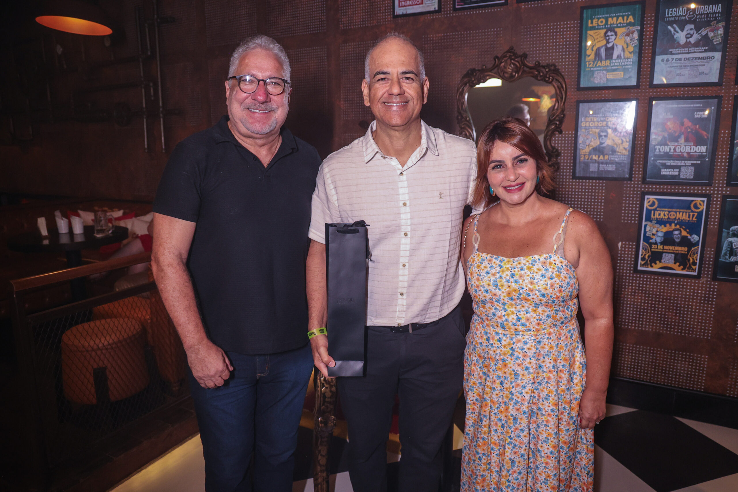 George Melo, Frederico Frota e Ana Carla