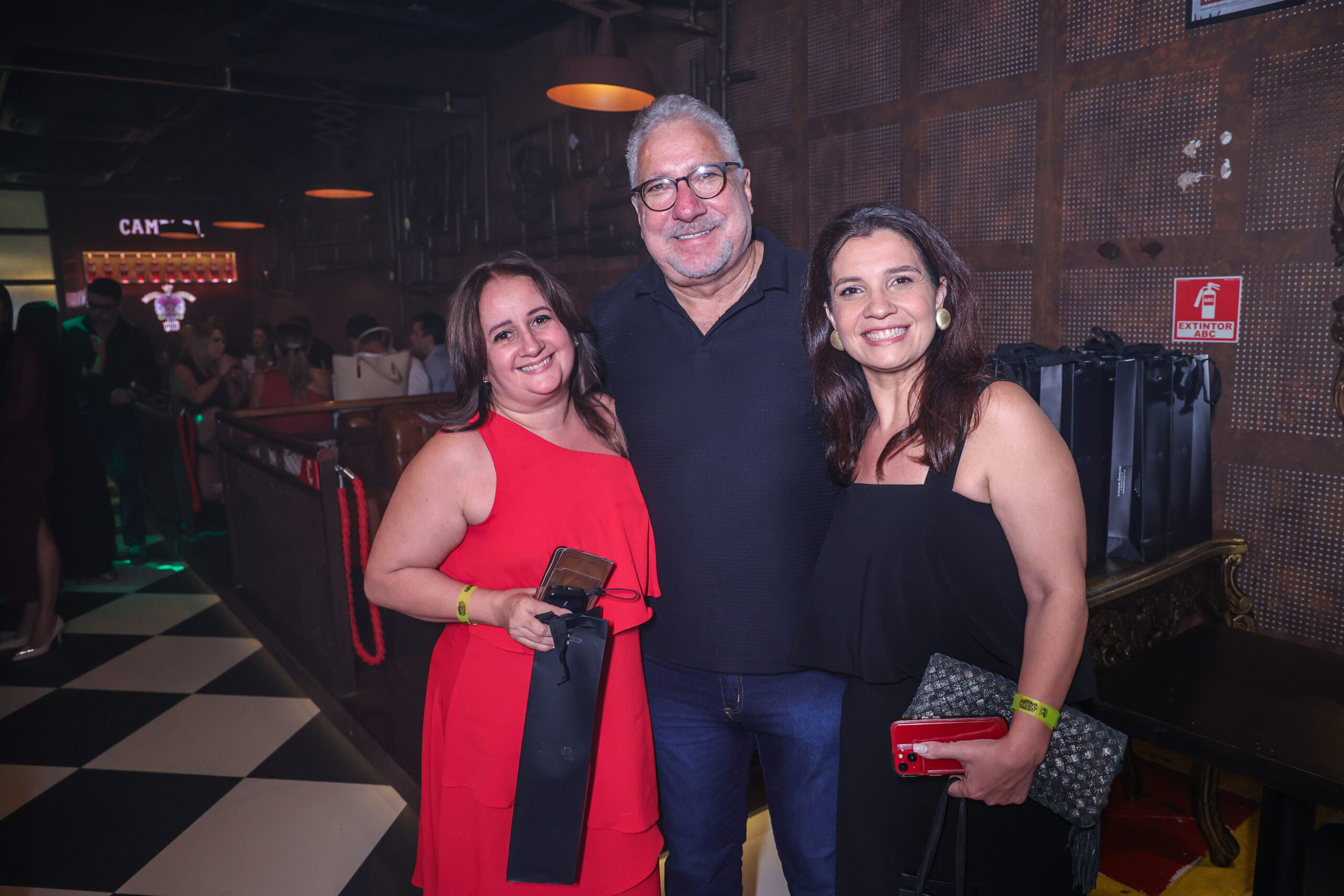 Lilian Alves, George Melo e Joana Brasil