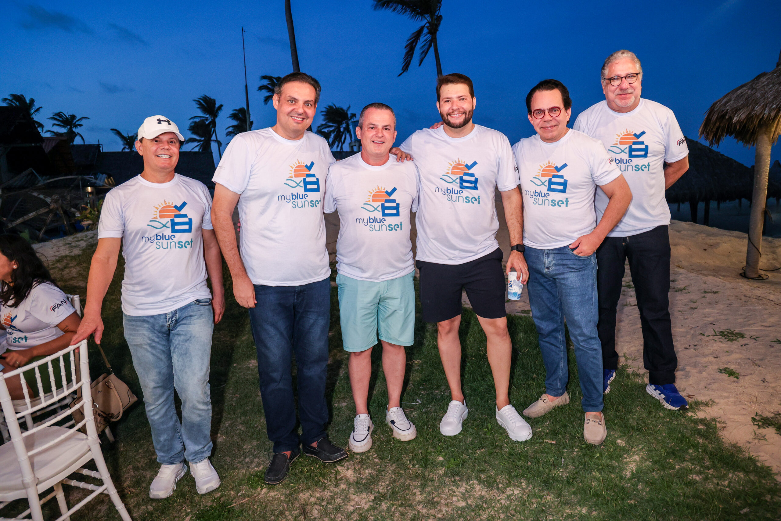 Erasmo Machado, Guilherme Assis, Carlos Campos, Raphael Fontoura, Alexandre Guilhon e George Melo