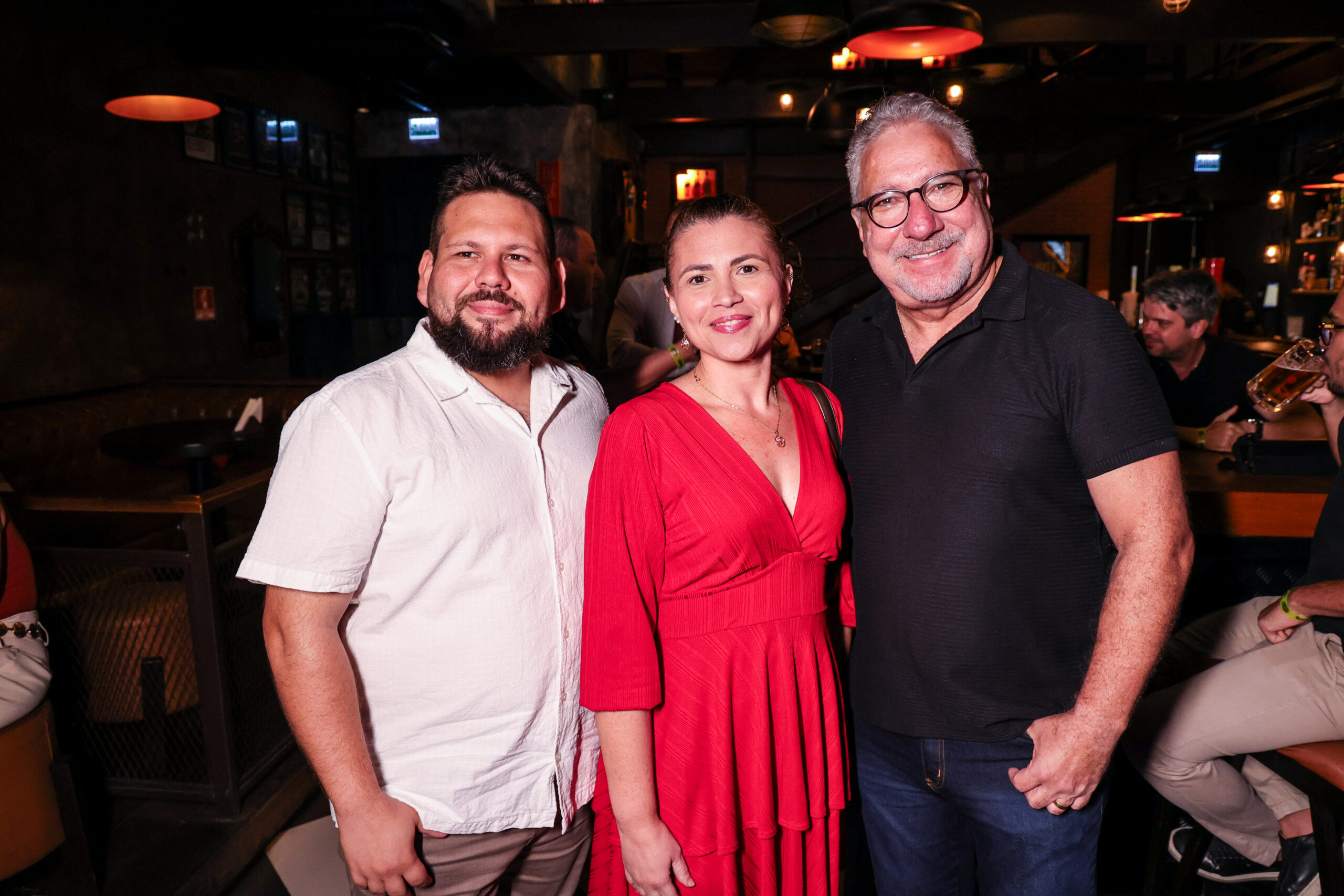 Rafael Gomes, Karlla Queiroz e George Melo