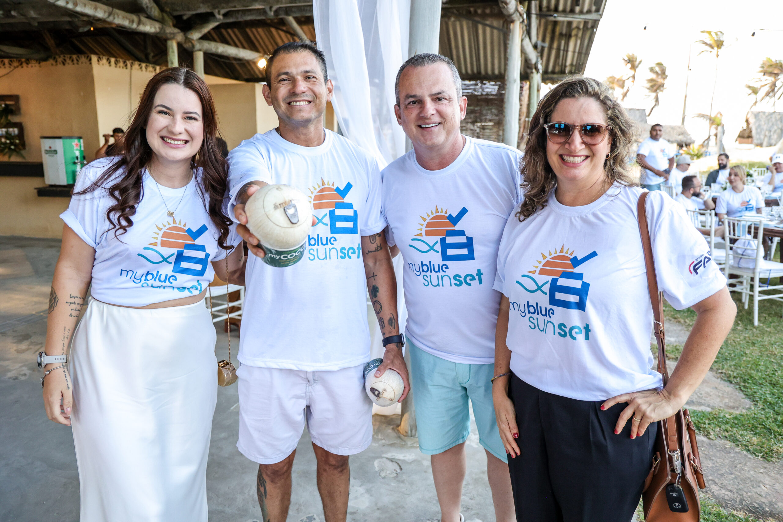 Sayonara de Franca, Willame Gomes, Carlos Campos e Adriana Bardawil