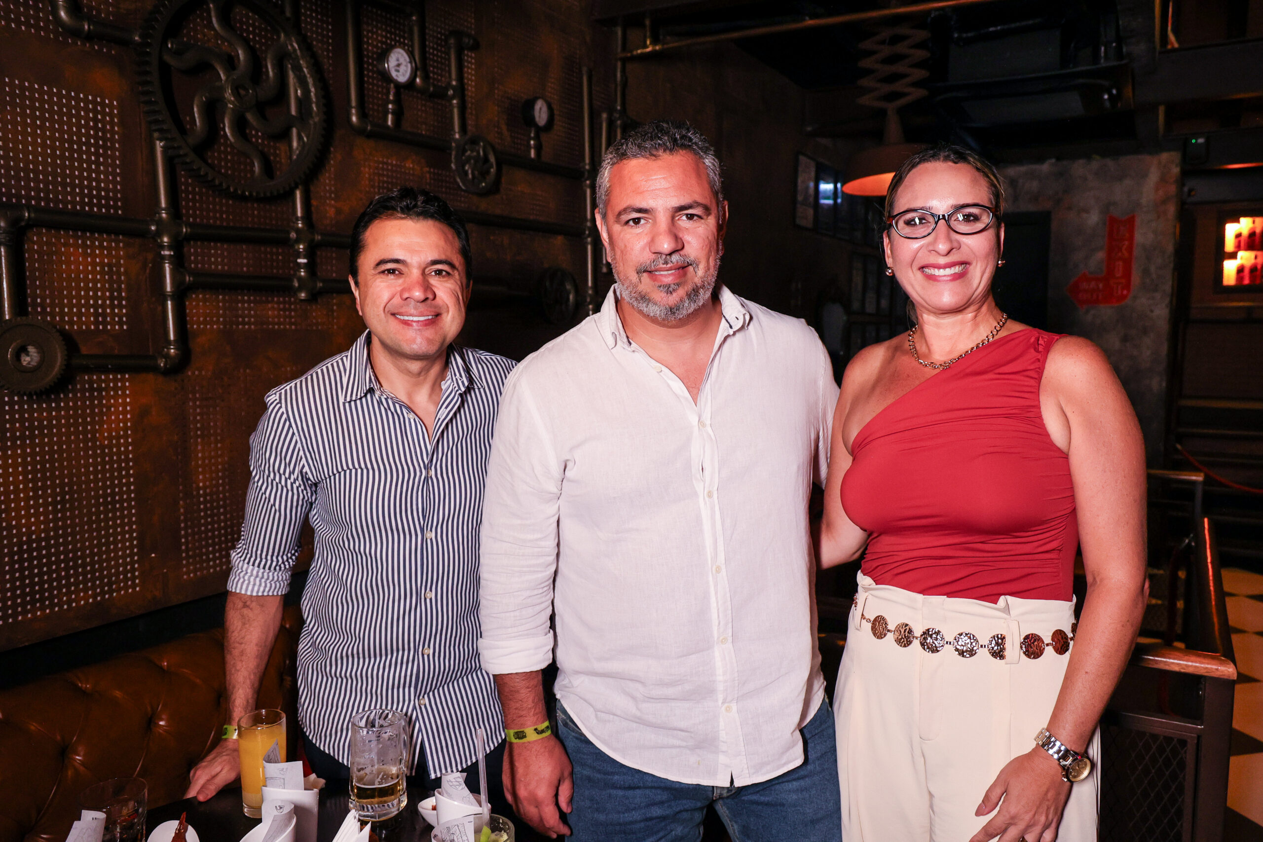 Wilton Queiroz, Tiago Fernandes e Weliana Sampaio