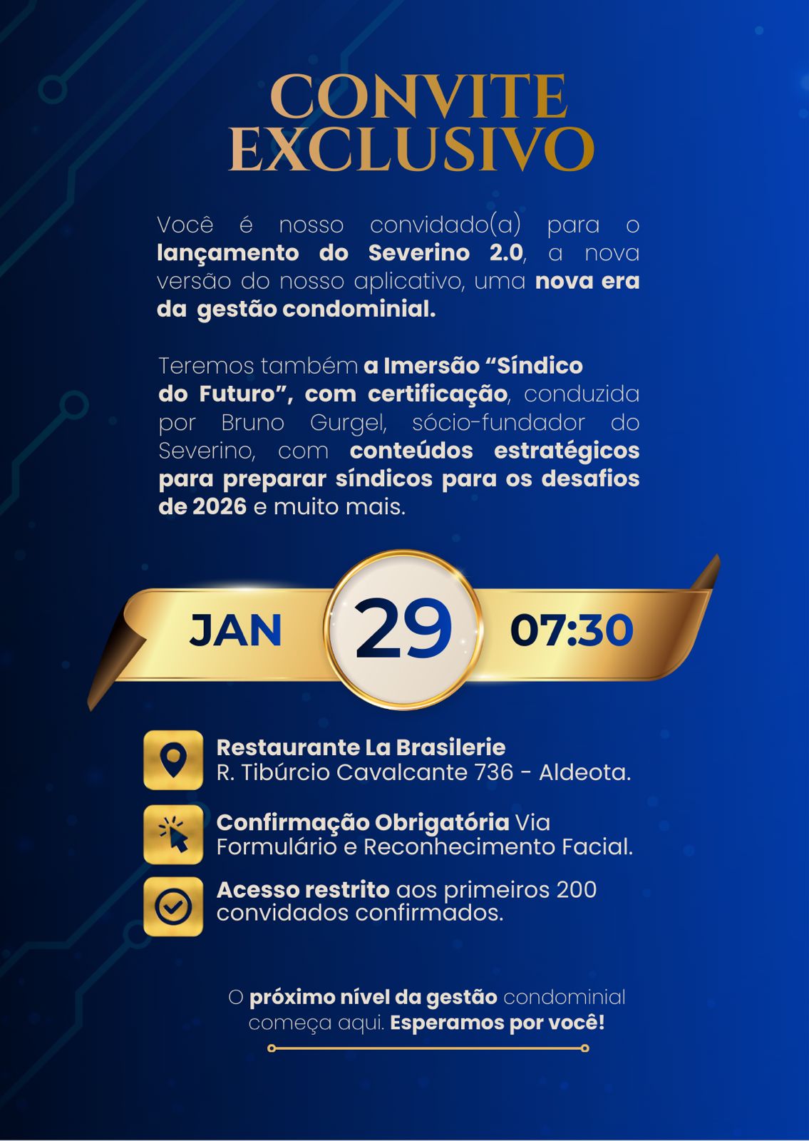 Lançamento Severino 2.0