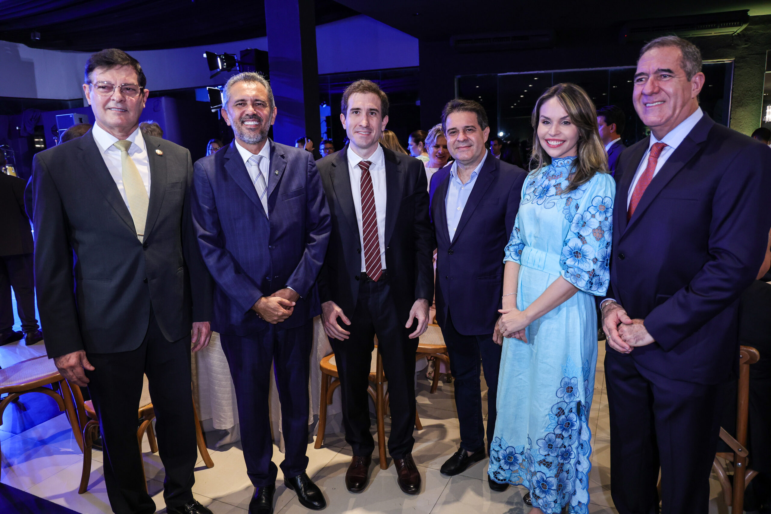 Cid Marconi, Elmano de Freitas, Luiz Fernando Bittencourt, Evandro leitao, Gabriella Aguiar e Luiz Gastao.