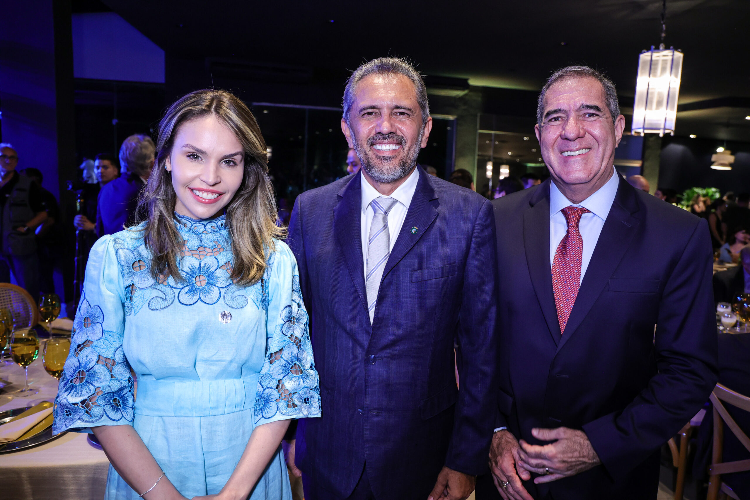 Gabriella Aguiar, Elmano de Freitas e Luiz Gastao