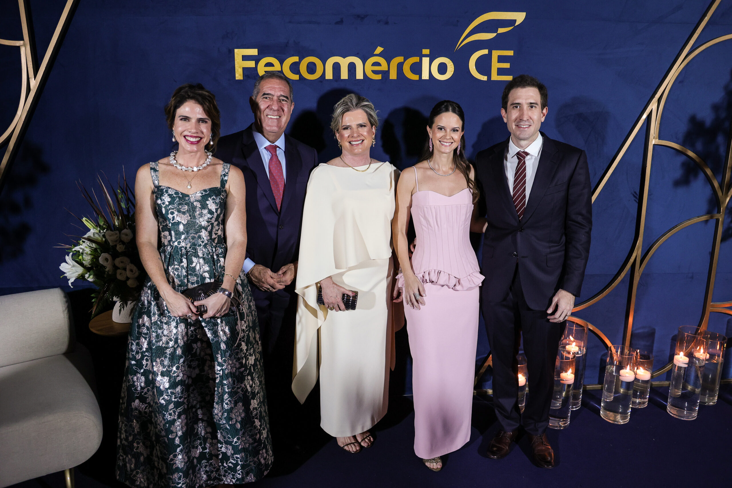 Luana, Luiz Gastao, Eliana Bittencourt, Rachel Felismino e Luiz Fernando Bittencourt.
