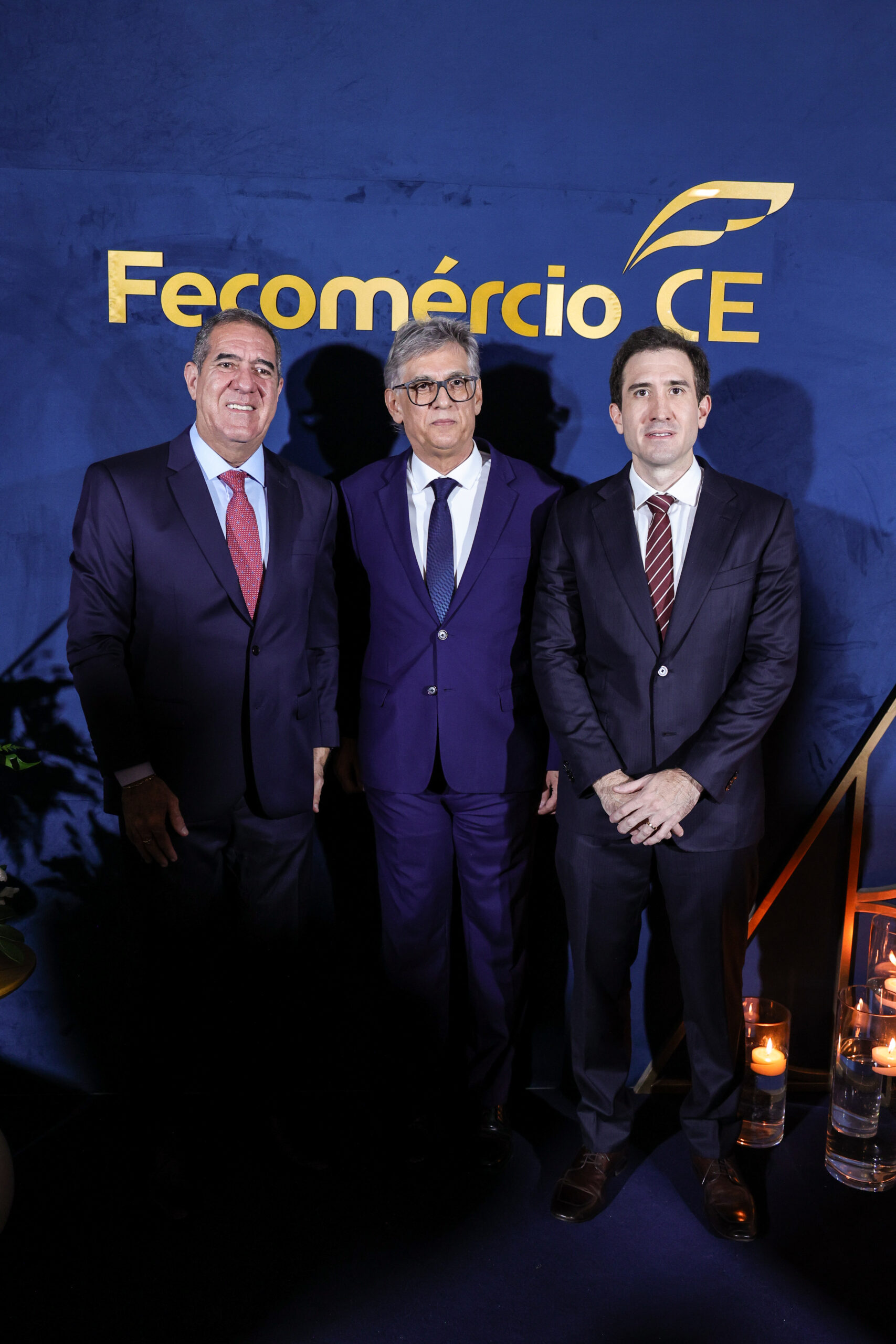 Luiz Gastao, Cid Alves e Luiz Fernando Bittencourt.
