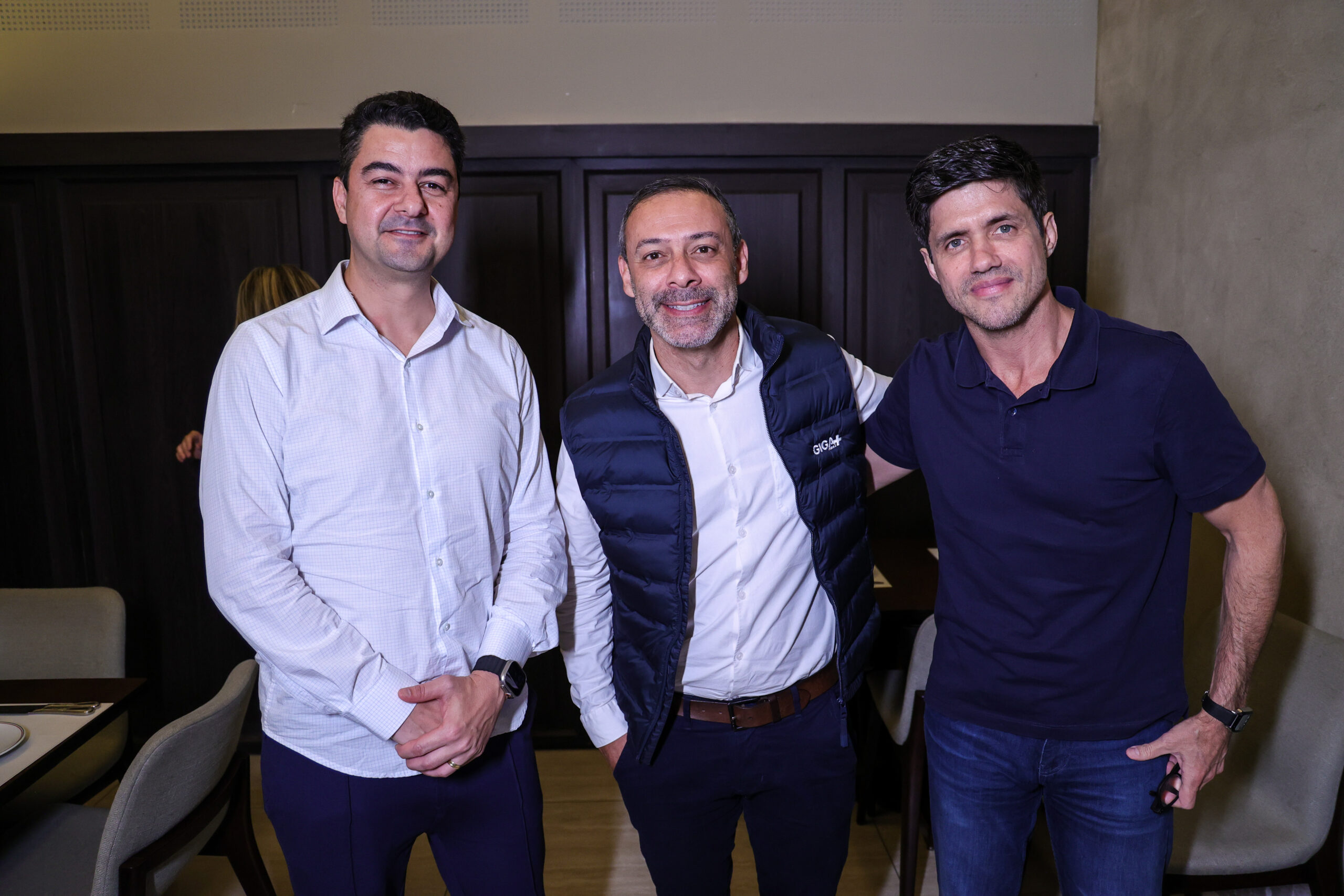 Aislan Mendonca, Giovani Cristiano e Felipe Matsunaga