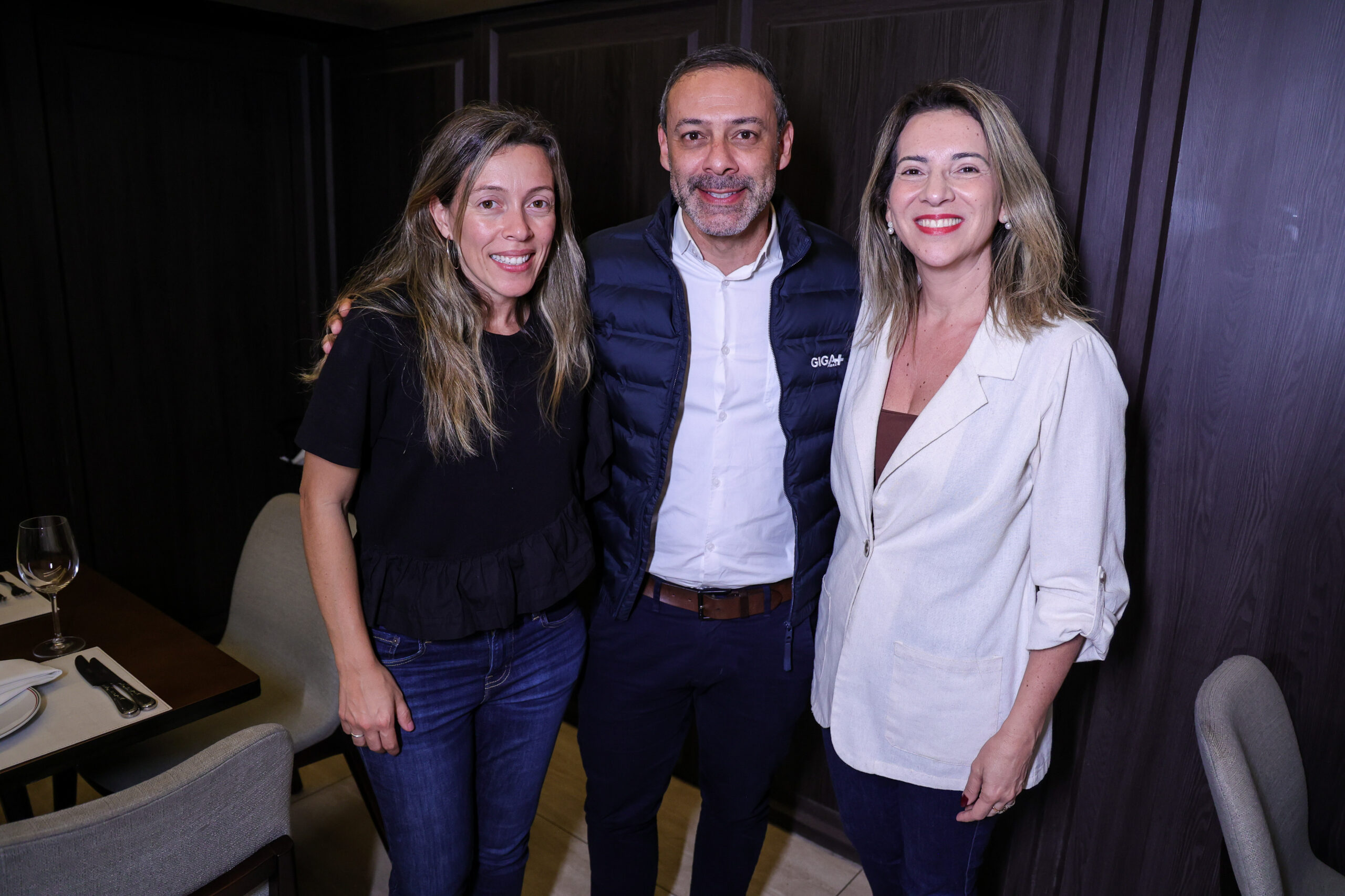 Juliana Maximo, Giovani Cristiano e Sandra Leticia